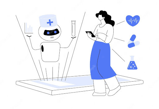 Chatbots in healthcare.