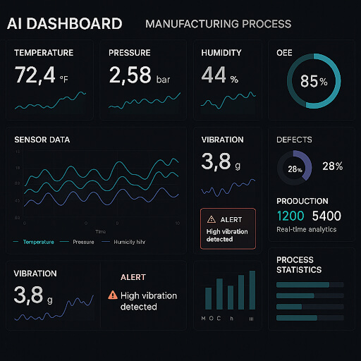 AI Manufacturing Dashboard
