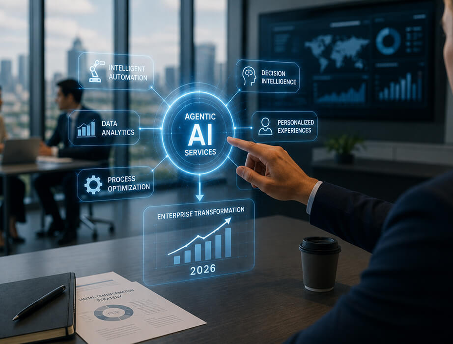 How Are Agentic AI Services Accelerating Enterprise Digital Transformation in 2026? 