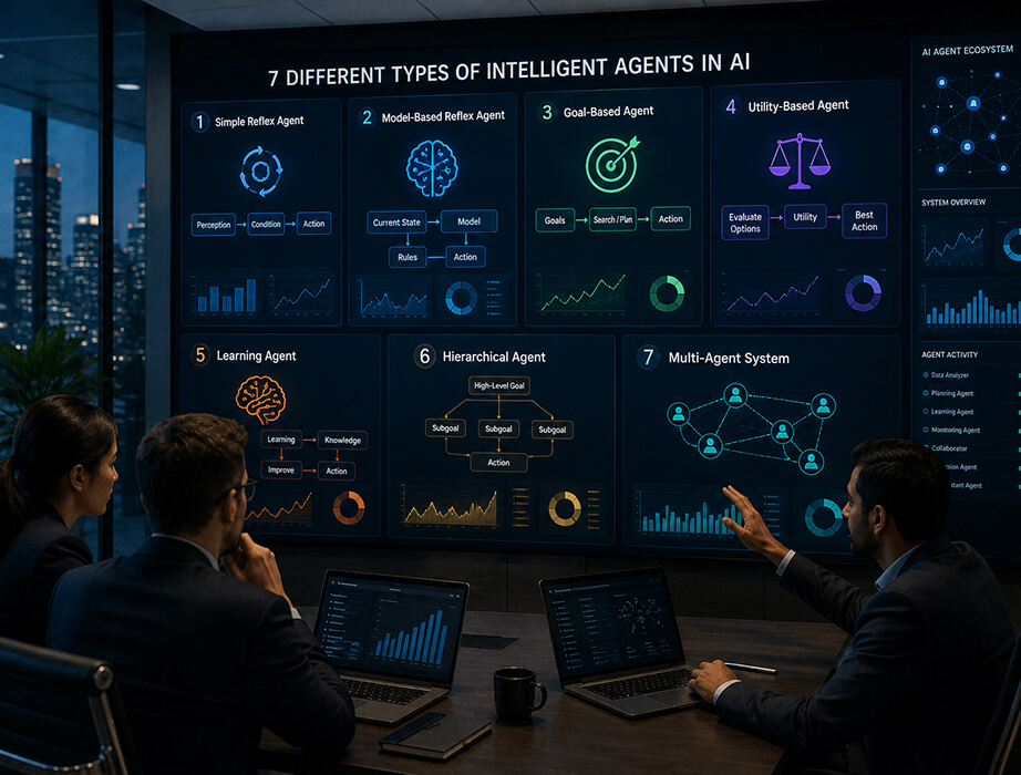 7 Different Types of Intelligent Agents in AI