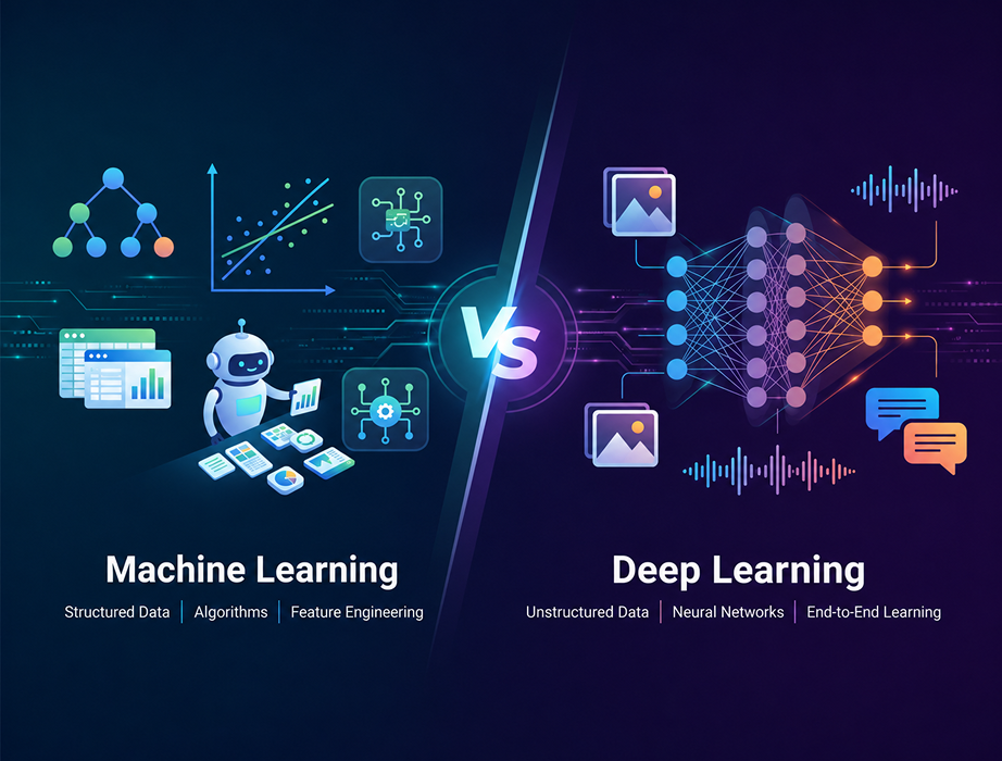 Machine Learning vs. Deep Learning: Which One Do You Actually Need?