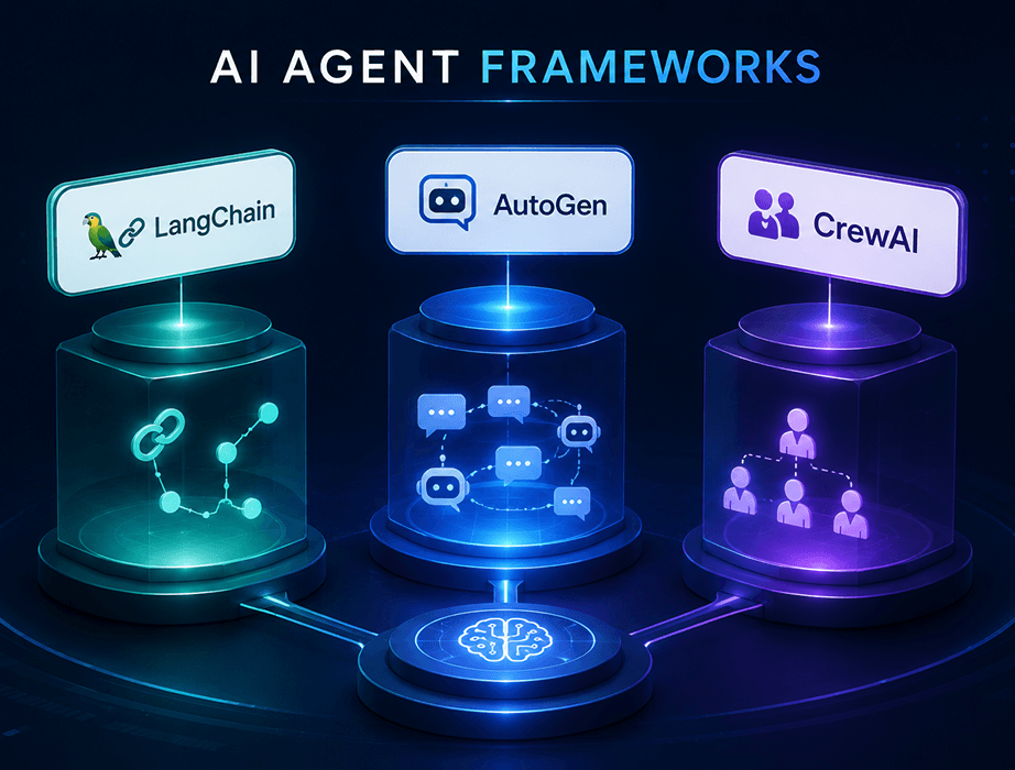 AI Agent Frameworks Compared: LangChain vs. AutoGen vs. CrewAI for Enterprise Use Cases