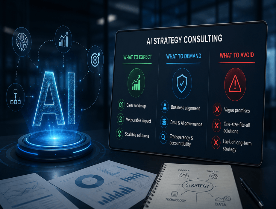 AI Strategy Consulting: What to Expect, What to Demand, and What to Avoid