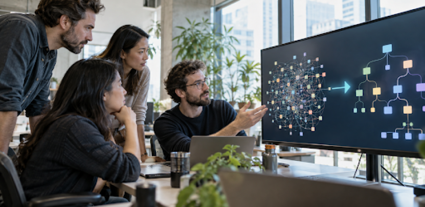 Developers talking about Data Lake Process